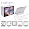 Better Office Products All Occasion Greeting Cards, 4in. x 6in. 6 Cosmic Galaxy Designs, Blank Inside, 50PK 64575 - alternate 2